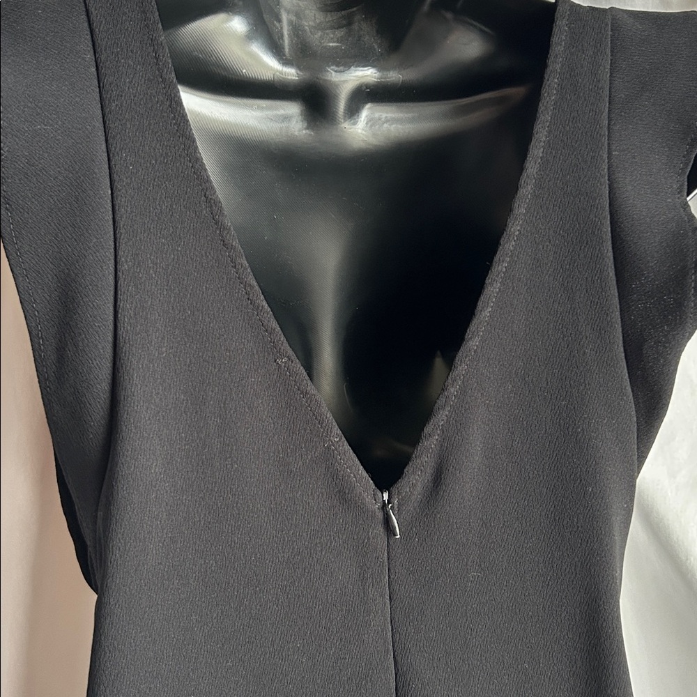 Everly Little Black Dress Size Small Sleeveless Back Zipper - Picture 4 of 12
